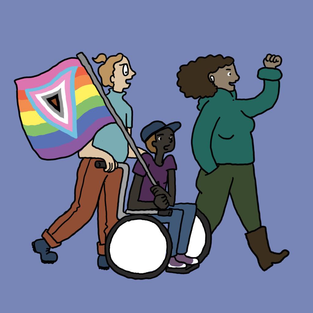 Illustration der Seite Empowerment-Gruppen